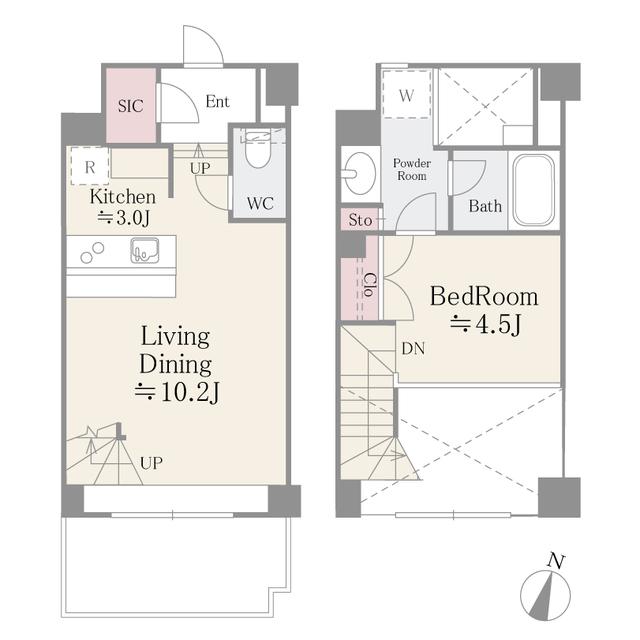 LO・HOUSE STYLE(1LDK/5階)の間取り写真