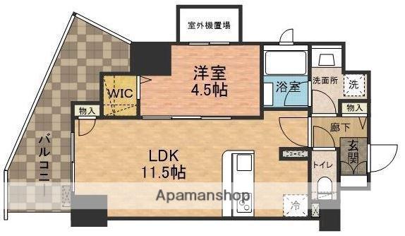 フェアリア 船橋本町(1LDK/3階)の間取り写真