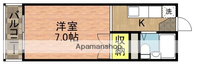 メゾン・タカツ 1階階 間取り
