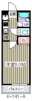 グランビスタ参番館 1階階 間取り