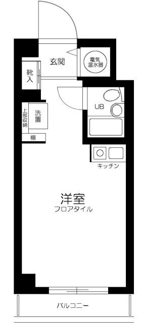 ロイヤルレゾン 1階階 間取り