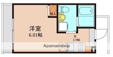 そよ風と窓辺のアールグレイ(1K/1階)の間取り写真