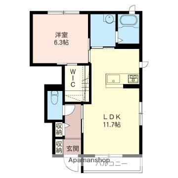 グランメール音路里 1階階 間取り