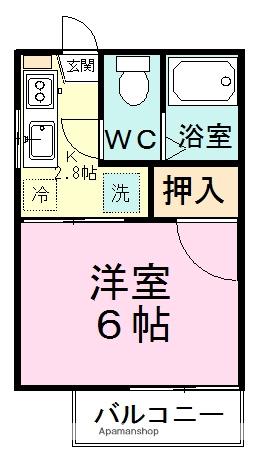 グリーンウッドK&S 2階階 間取り