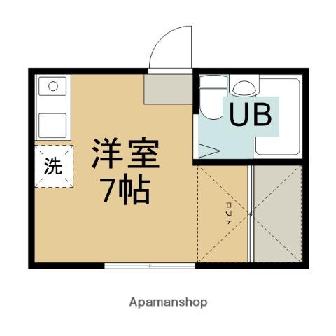 ヒロハイツB 2階階 間取り