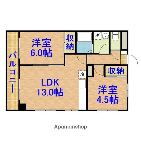 ウッドクレスト市原 4階階 間取り