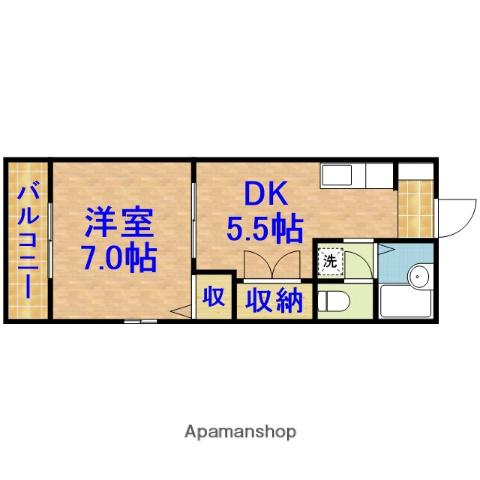 アイリス白金 1階階 間取り