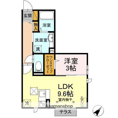 ベイリーフ 1階階 間取り