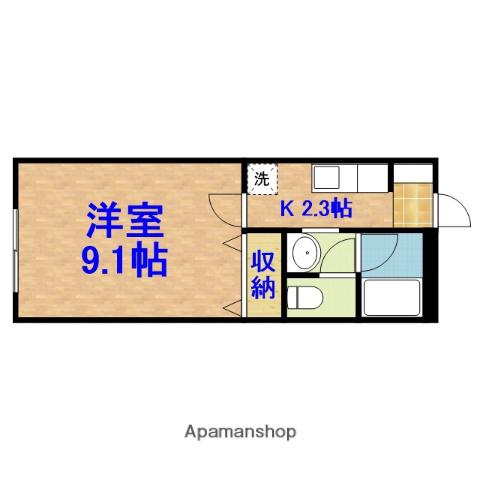 サンフローラ 1階階 間取り
