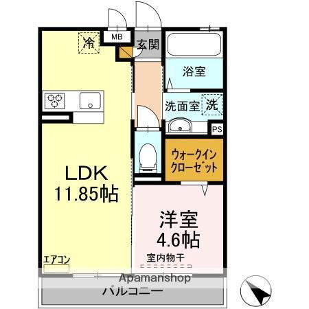 ロイヤルプラザ 3階階 間取り