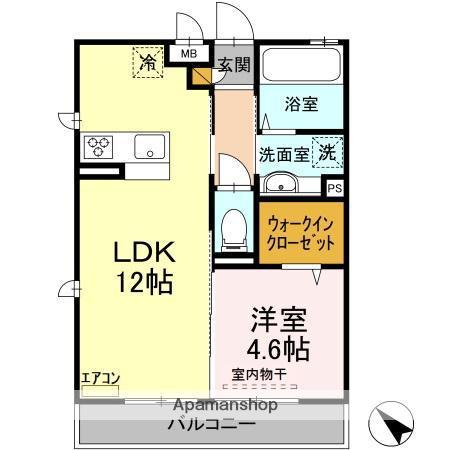 ロイヤルプラザ 2階階 間取り