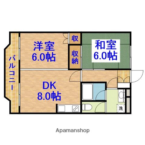 金富グランデ 4階階 間取り