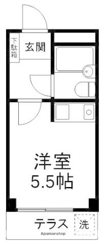 ロフティー北習志野 1階階 間取り