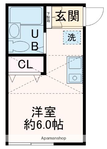 メルパラッツォII 1階階 間取り