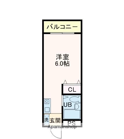 海楽新井マンション 1階階 間取り