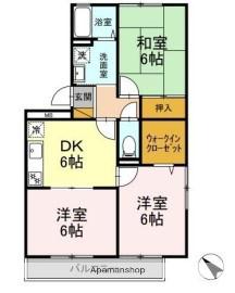 カルミアコート 1階階 間取り