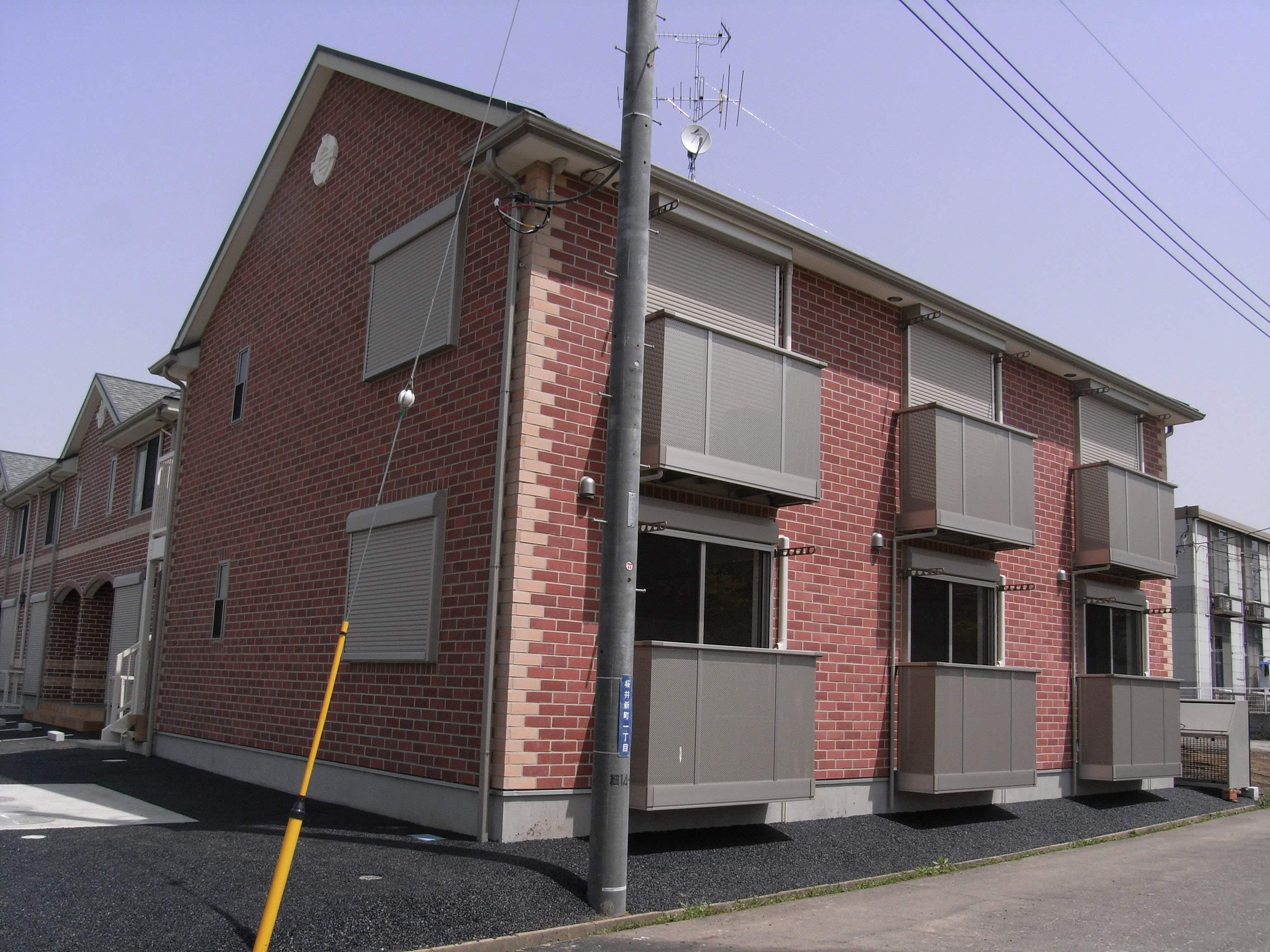 シャレー桜井新町 D棟(1K/2階)