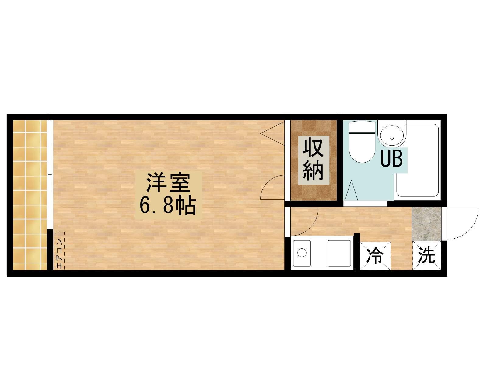セリジェール 3階階 間取り