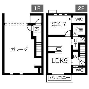 ＳＩＣＵＲＯ（スィクーロ）(1LDK)の間取り写真