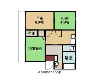 バレンシアハウス 2階階 間取り