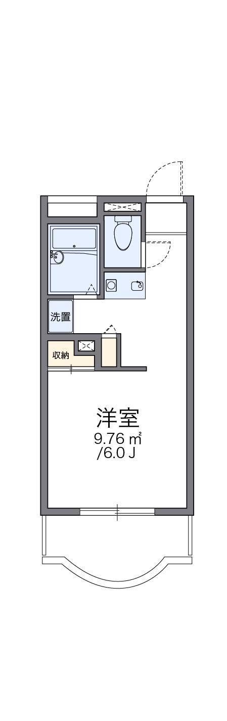 レオパレスパティオ 5階階 間取り