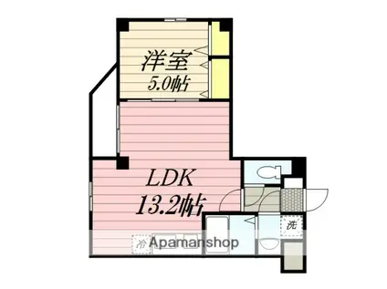 MAXIMAS 1(1LDK/2階)の間取り写真