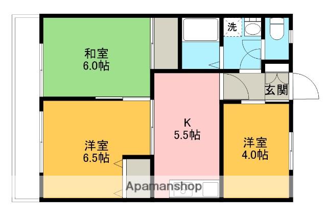 ウィンコート清新 2階階 間取り