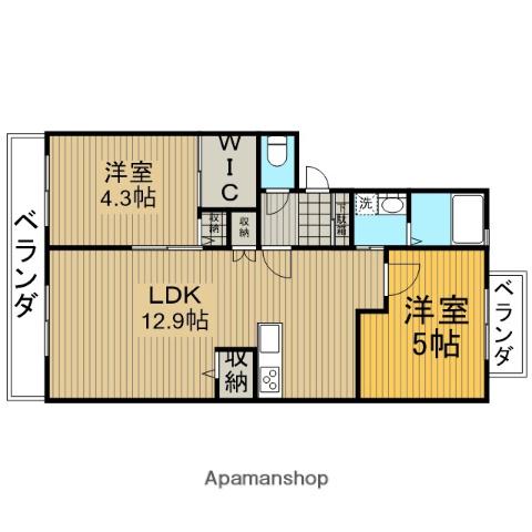 深見台レジデンス 2階階 間取り