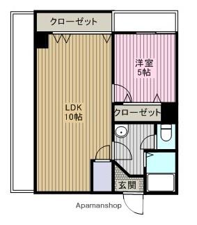 新原町田マンション 5階階 間取り