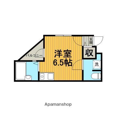 ロッシェル南台第4 1階階 間取り