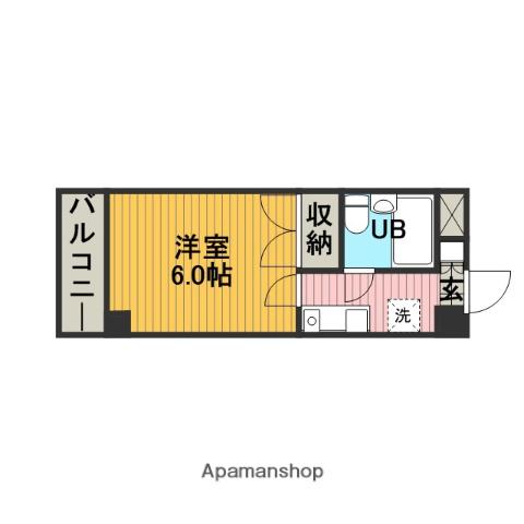 センチュリーハイツ三徳 3階階 間取り