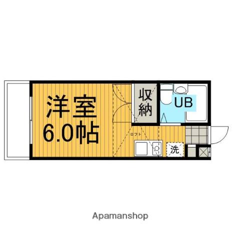 ハウス玉川学園 2階階 間取り