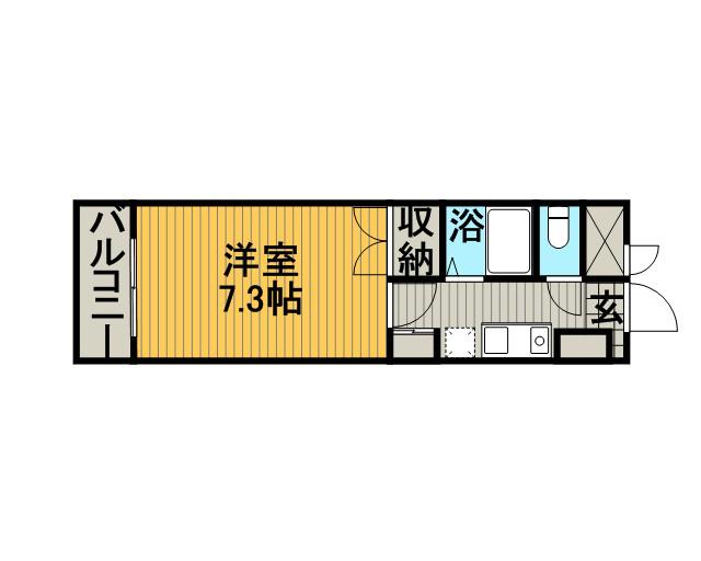 グレイスオオサワ 2階階 間取り