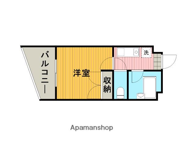 伊勢元ビル 3階階 間取り