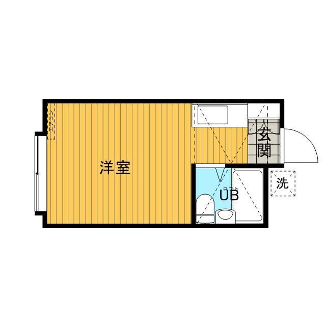 シェルピア北里 2階階 間取り