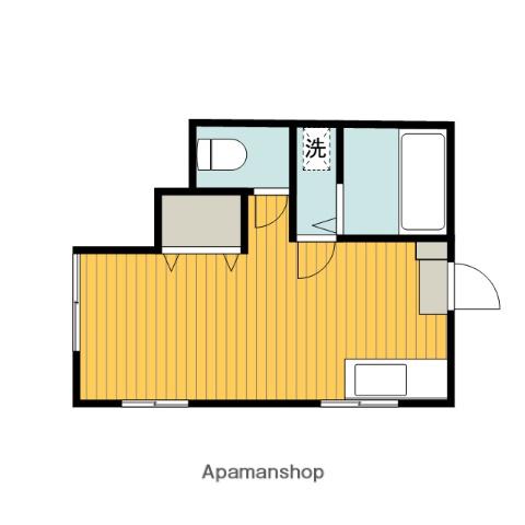 クオリティHONDA(ワンルーム/2階)の間取り写真