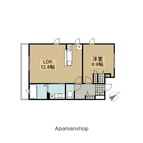 WELSPRING MANSION(1LDK/2階)の間取り写真