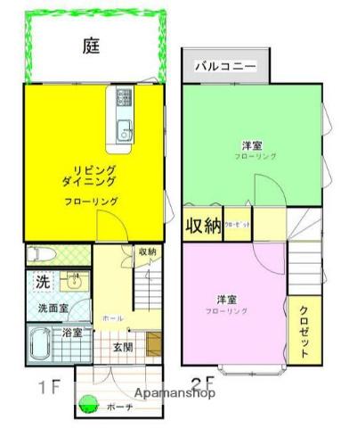 プレジオ(2LDK)の間取り写真