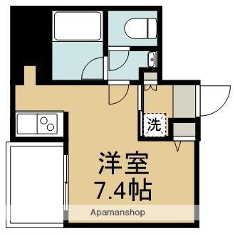 フォレシア町田(1K/7階)の間取り写真