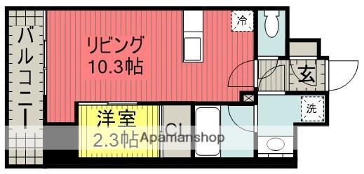 SYFORME MACHIDA(1LDK/11階)の間取り写真