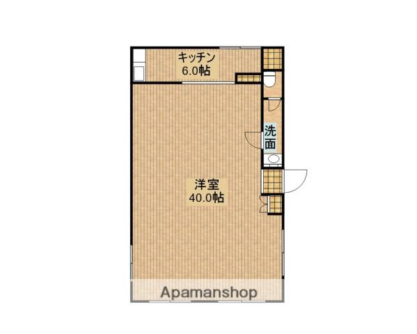 山根ビル(ワンルーム/2階)の間取り写真