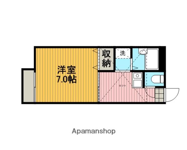 コンフォール淵野辺 1階階 間取り