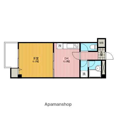 モーリスビル 3階階 間取り