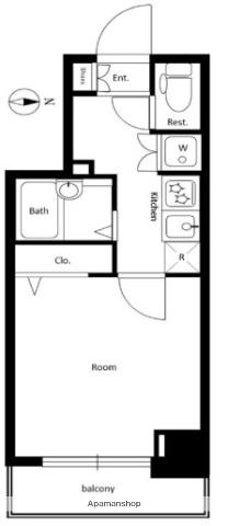 スカイコート蒲田第6 5階階 間取り
