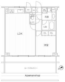 六本木デュープレックスエムズ 6階階 間取り