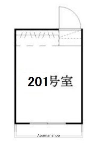CANAL大森南(ワンルーム/2階)の間取り写真