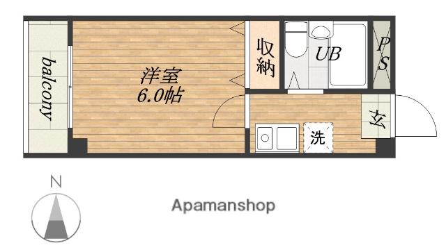 アドバンス・アイ 4階階 間取り