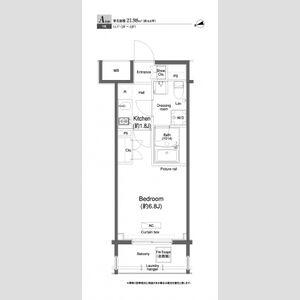 プラウドフラット門前仲町Ⅰ(1K/12階)の間取り写真