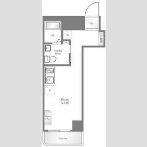 セブンスターマンション第8五反田 11階階 間取り
