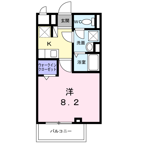 ジョリエメゾン千石(1K/3階)の間取り写真